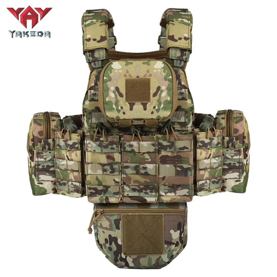 Crossfit Vest - Chaleco táctico YAKEDA, portador de placa
