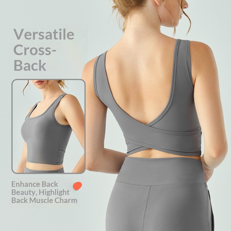 Crossfit Vest - SHINBENE Chaleco de yoga para mujer