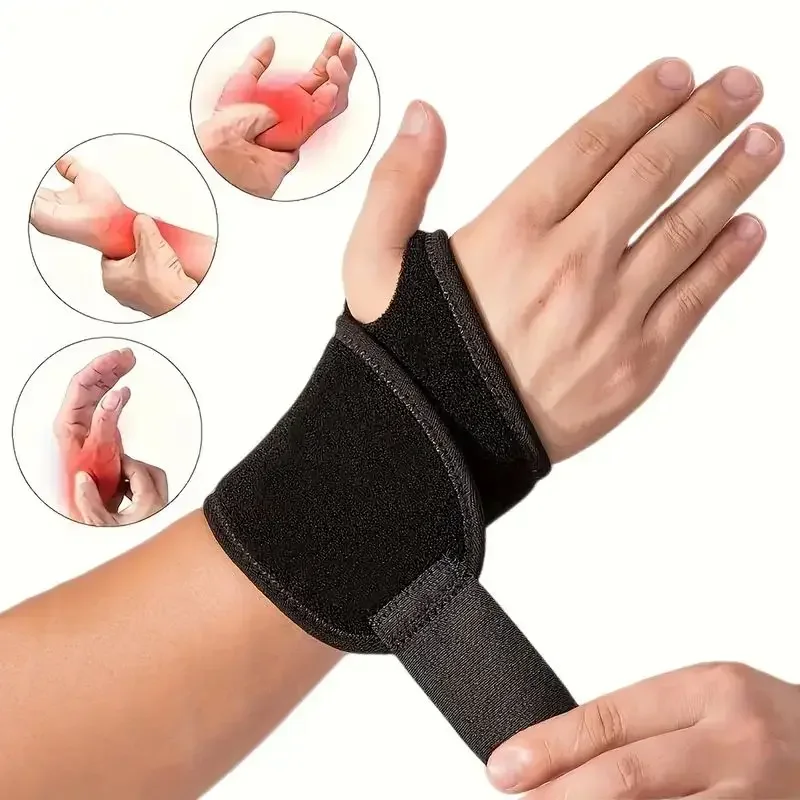 Wrist Wrap Support - Muñequera ajustable perfecta para mujeres y