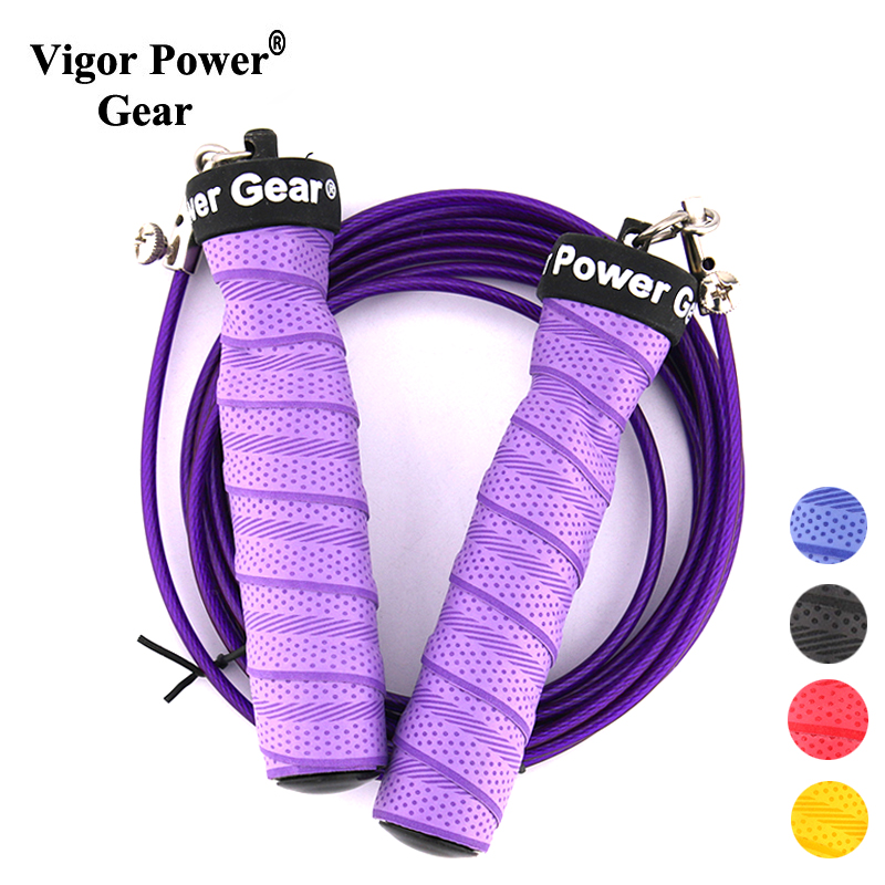 Jump Rope Speed Bearing - Vigor Power Gear Cable ajustable Crossfit