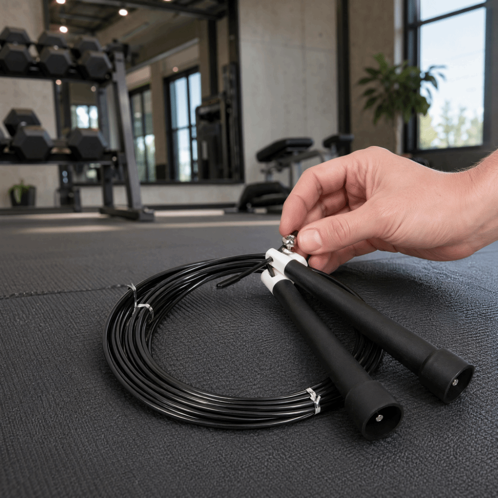 Skipping Rope Pvc - Cuerda de Saltar Portátil de Alambre
