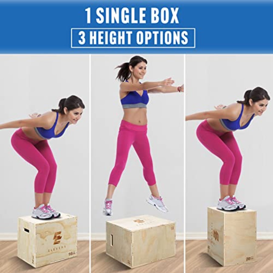 Caja Pliométrica de Madera 3 e - Box Jump Plyo reseña y precio