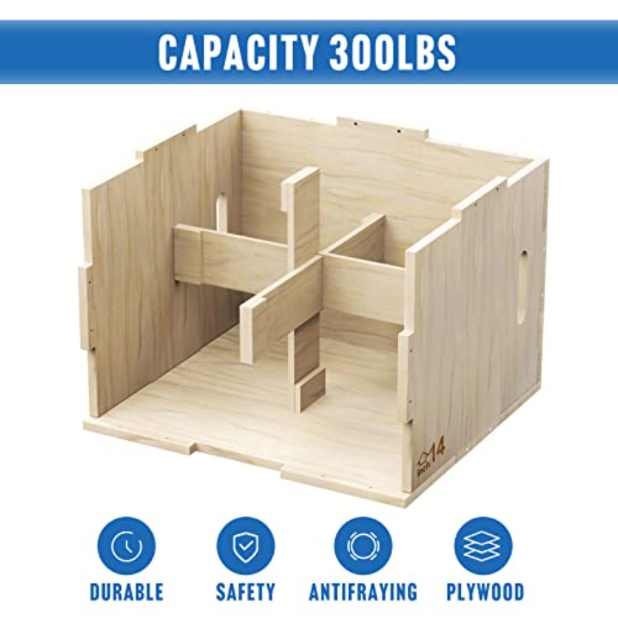 Caja Pliométrica de Madera 3 e - Box Jump Plyo reseña y precio