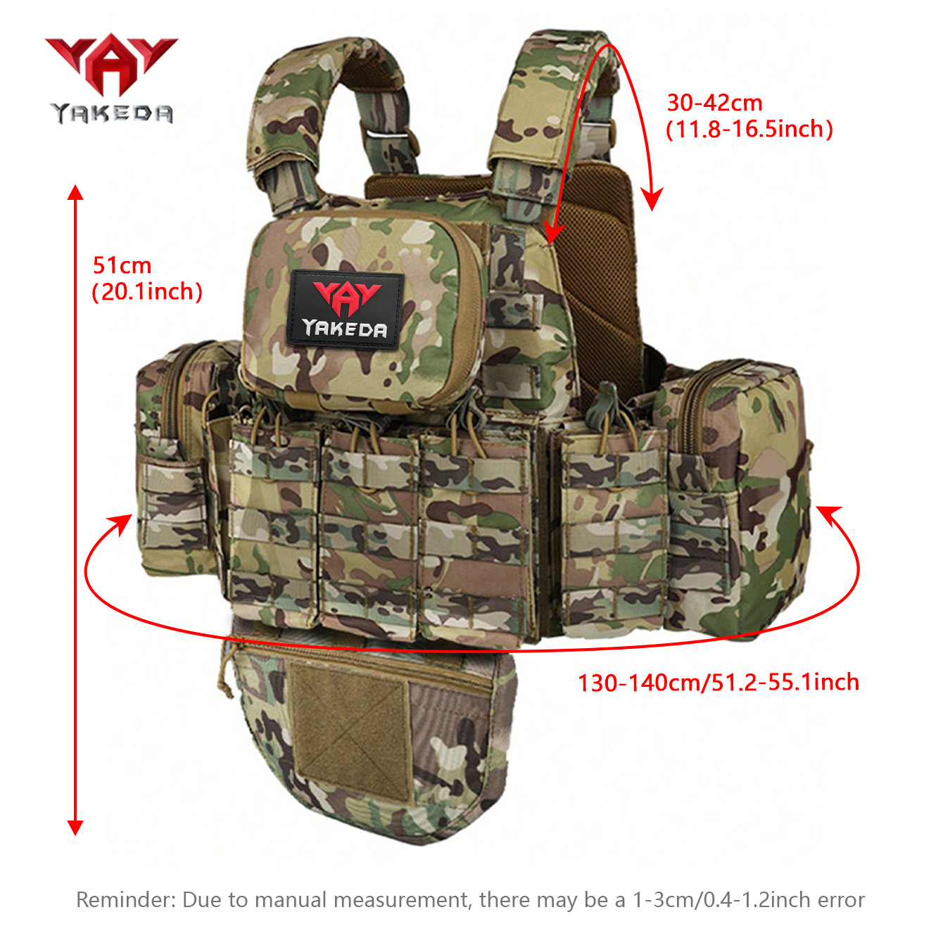 YAKEDA El chaleco de caza de o - Crossfit Vest reseña y precio