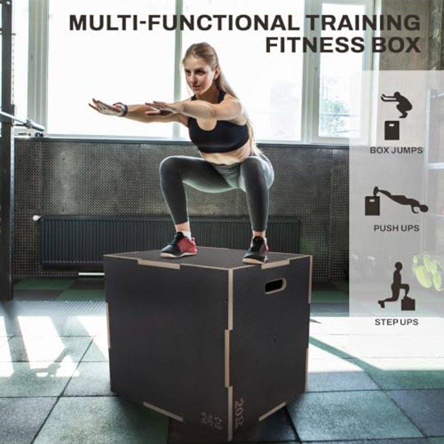 Plataforma pliométrica para en - Box Jump Plyo reseña y precio