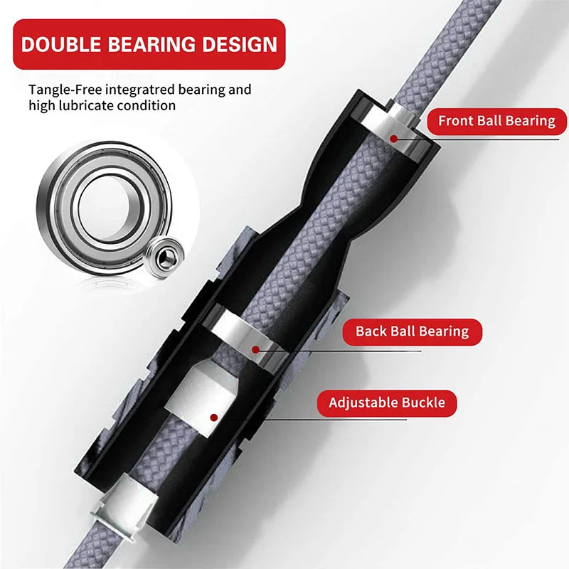 Cuerda de carreras ultraligera - Jump Rope Speed Bearing reseña y precio