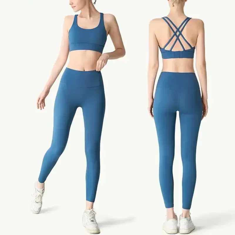 Conjunto de yoga de 2 piezas p - Crossfit Vest reseña y precio