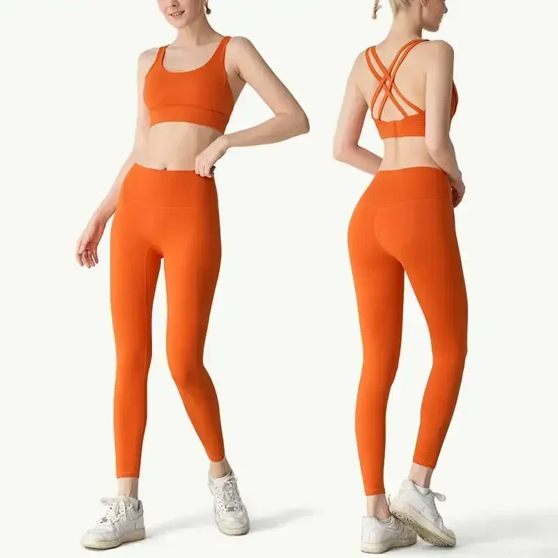 Conjunto de yoga de 2 piezas p - Crossfit Vest reseña y precio