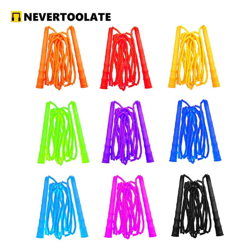 NEVERTOOLATE-Cuentas de PVC co - Skipping Rope Pvc reseña y precio