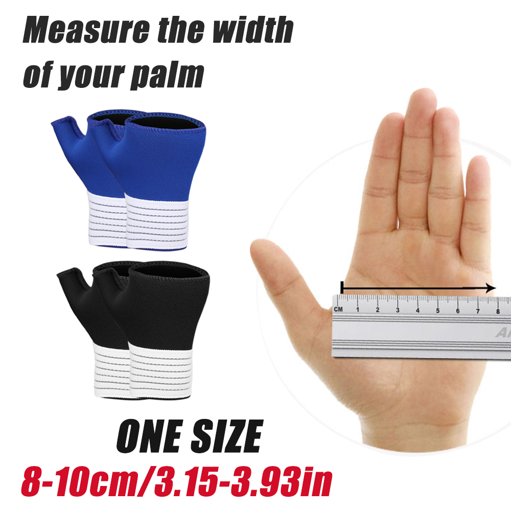 1 par de soportes elásticos pa - Wrist Wrap Support reseña y precio
