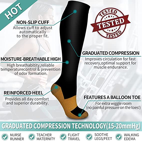 Calcetines de compresión de ta - Crossfit Training reseña y precio