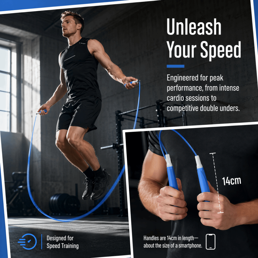 Cuerda de Saltar Portátil de A - Skipping Rope Pvc reseña y precio