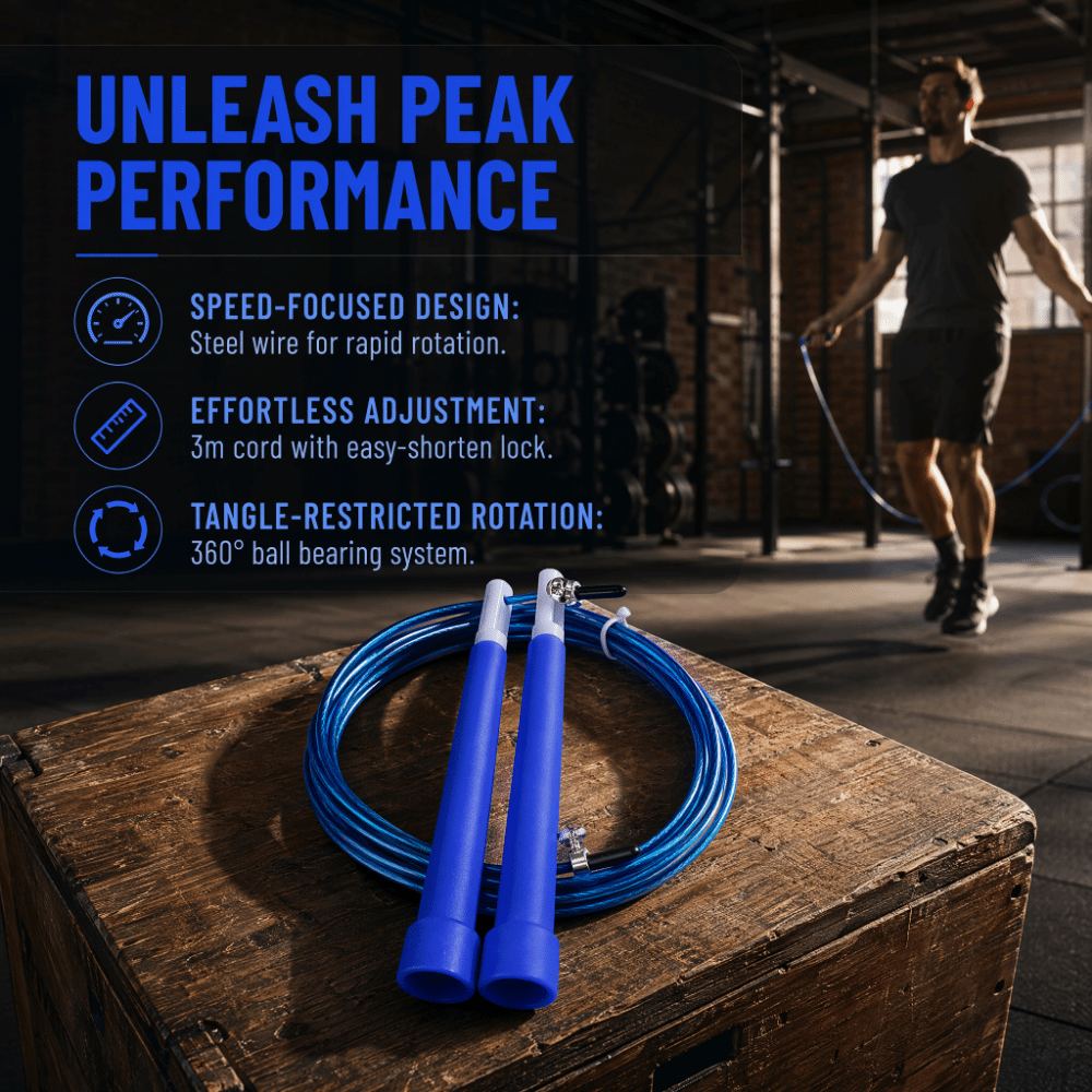Cuerda de Saltar Portátil de A - Skipping Rope Pvc reseña y precio