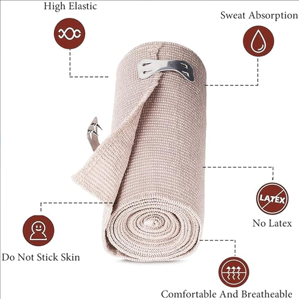 4 rollos de vendas elásticas d - Wrist Wrap Support reseña y precio
