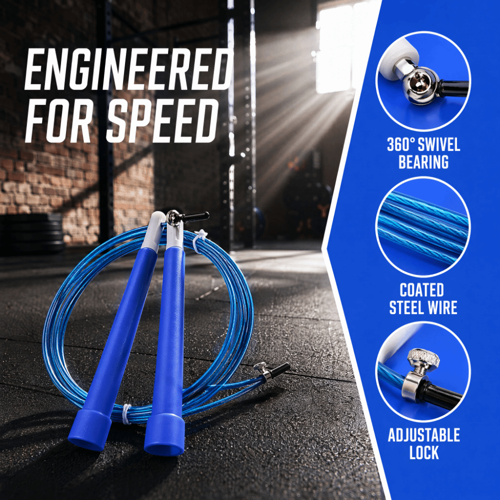 Cuerda de Saltar de Alambre de - Skipping Rope Pvc reseña y precio