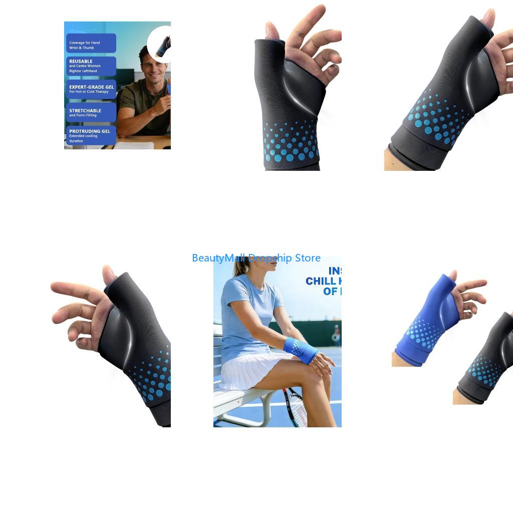 Almohadilla Gel fría y calient - Wrist Wrap Support reseña y precio