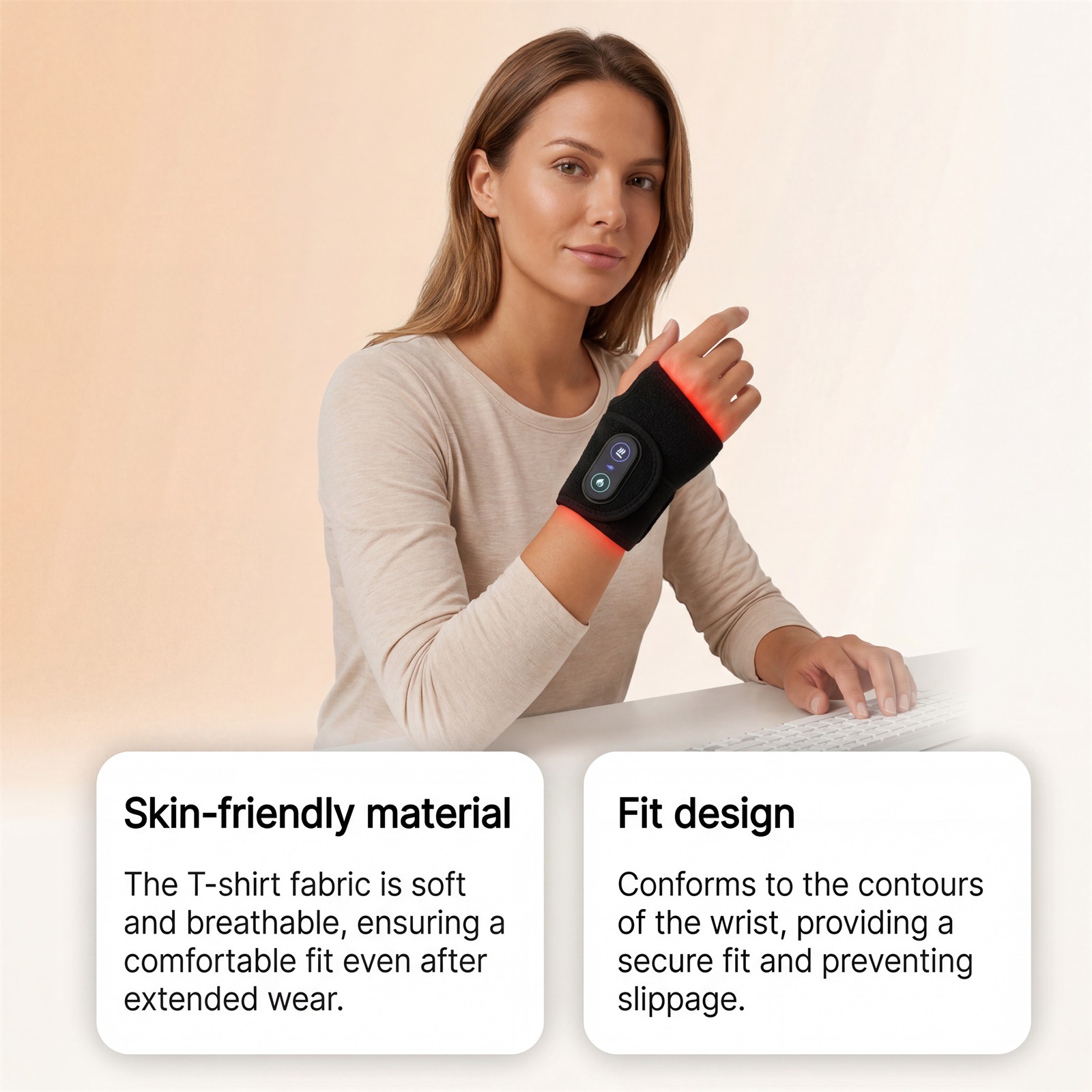 Soportes para muñeca con cuent - Wrist Wrap Support reseña y precio