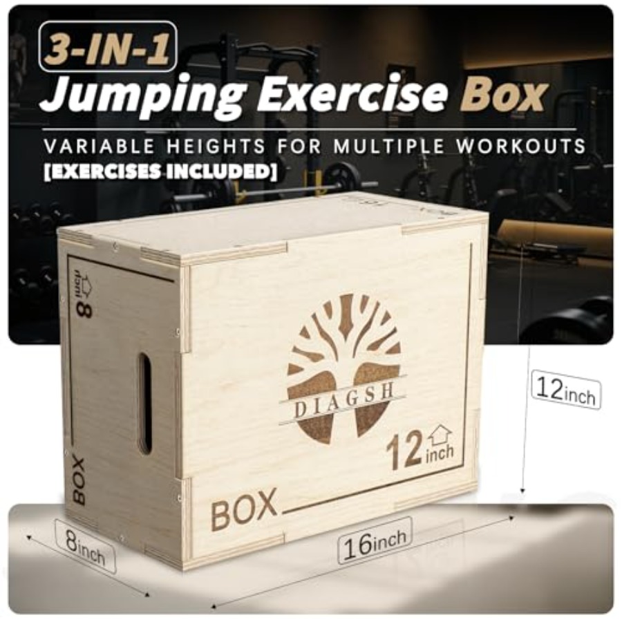 Plyo Box - Plataforma pliométr - Box Jump Plyo reseña y precio
