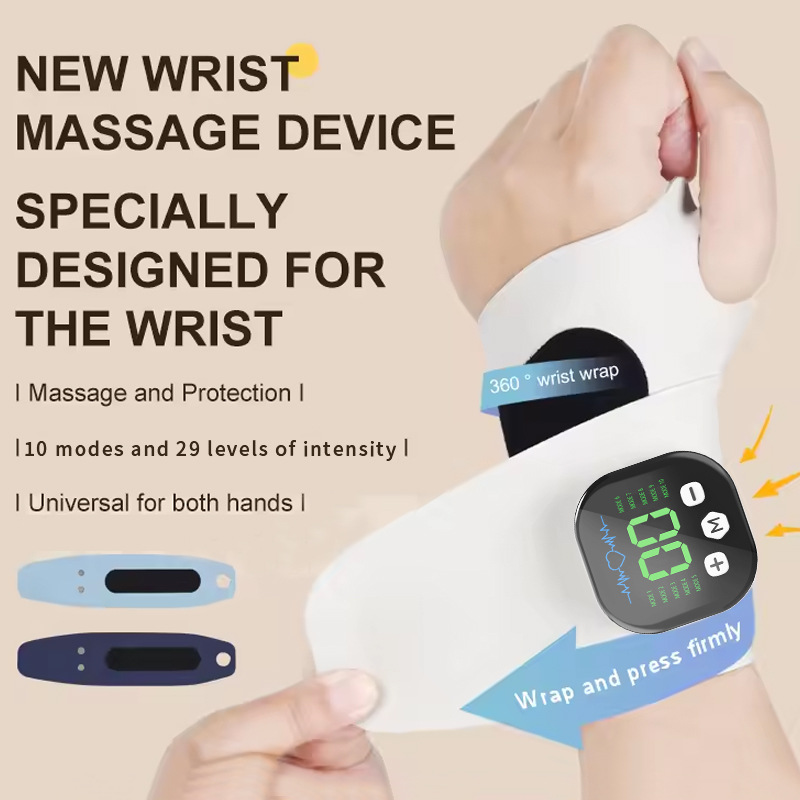 Masajeador Eléctrico de Manos  - Wrist Wrap Support reseña y precio