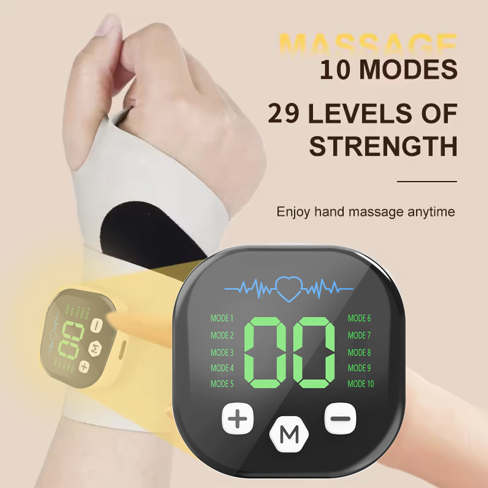 Masajeador Eléctrico de Manos  - Wrist Wrap Support reseña y precio